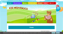 Desktop Screenshot of kismedvebocs.hu
